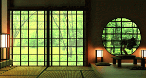 調光フィルムKasmy和室